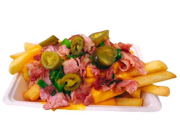 cheese `n bacon fries